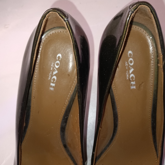 Green Coach Bowery Pointed Heel, size 8.5 - Picture 3 of 3